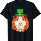 St Patricks Day Guinea Pig Shamrock Furry Potato T-Shirt