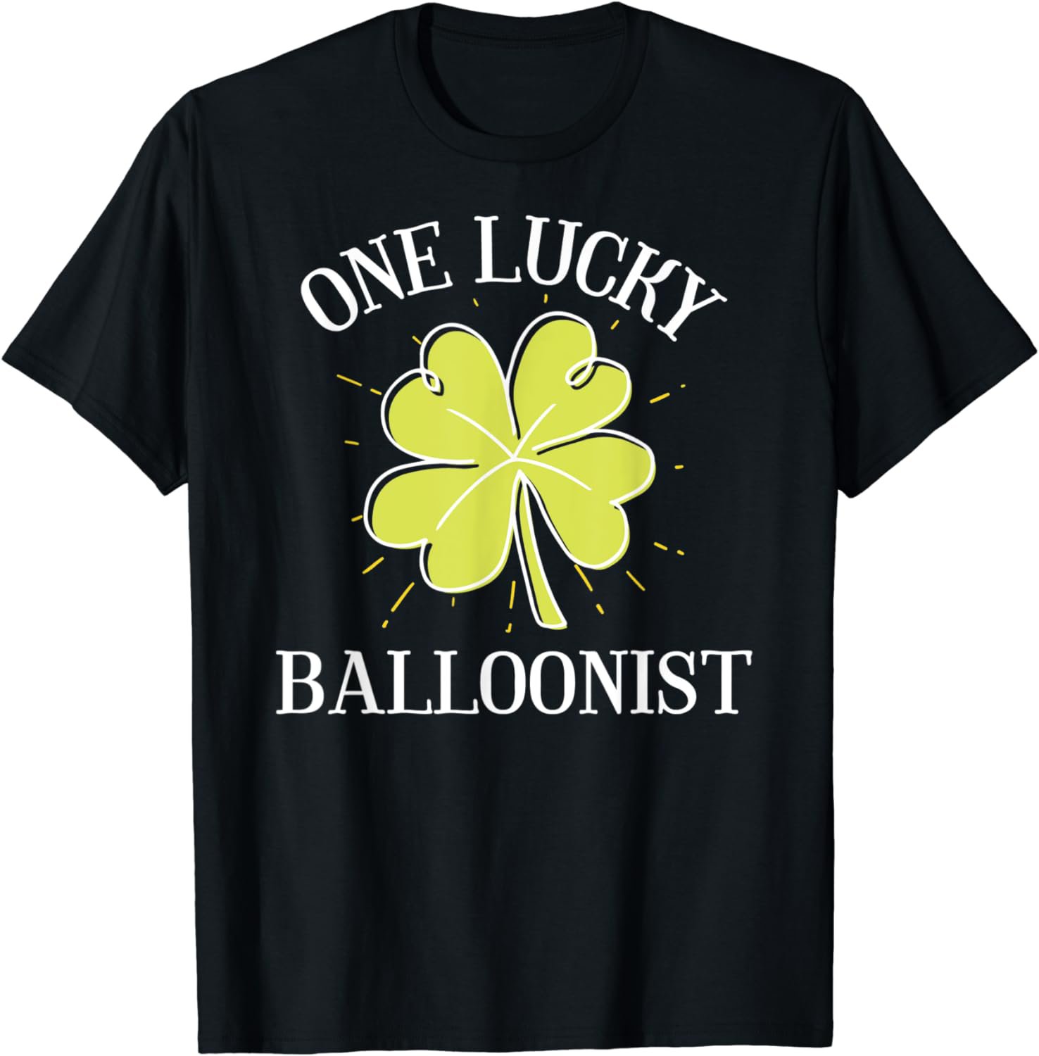St Patricks Day Shirt Lucky Balloonist Gift T-Shirt