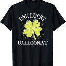 St Patricks Day Shirt Lucky Balloonist Gift T-Shirt