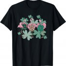 St. Patrick's Day Flamingo Irish Ireland Shamrock Clover T-Shirt