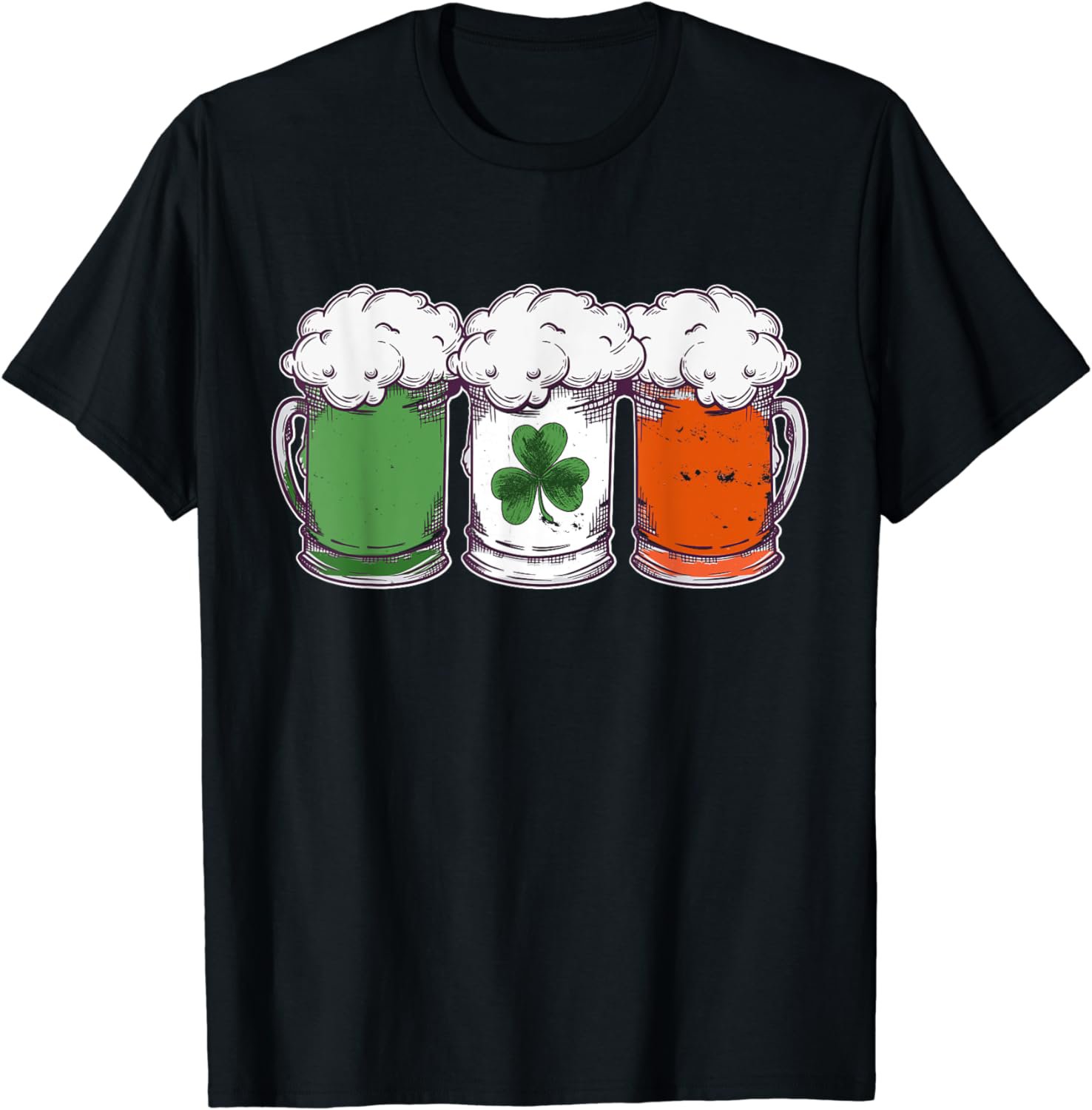 St Patricks Day Irish Flag Shamrock Party T-Shirt