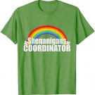 Shenanigans Coordinator Rainbow St Patricks Day Teacher T-Shirt