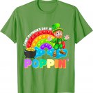 Kids Saint Patricks Day Shirts St. Pattys Leprechaun Pop It T-Shirt