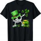 Funny Leprechaun Shamrock Dabbing Golf Ball St Patricks Day T-Shirt