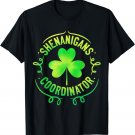 Shenanigans Coordinator Matching Teacher St Patrick's Day T-Shirt