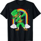 St Patricks Day Dabbing Leprechaun 2022 Boys Kids Style T-Shirt