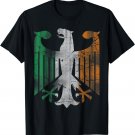 German Irish Flag T-Shirt Eagle Family Heritage Shirt