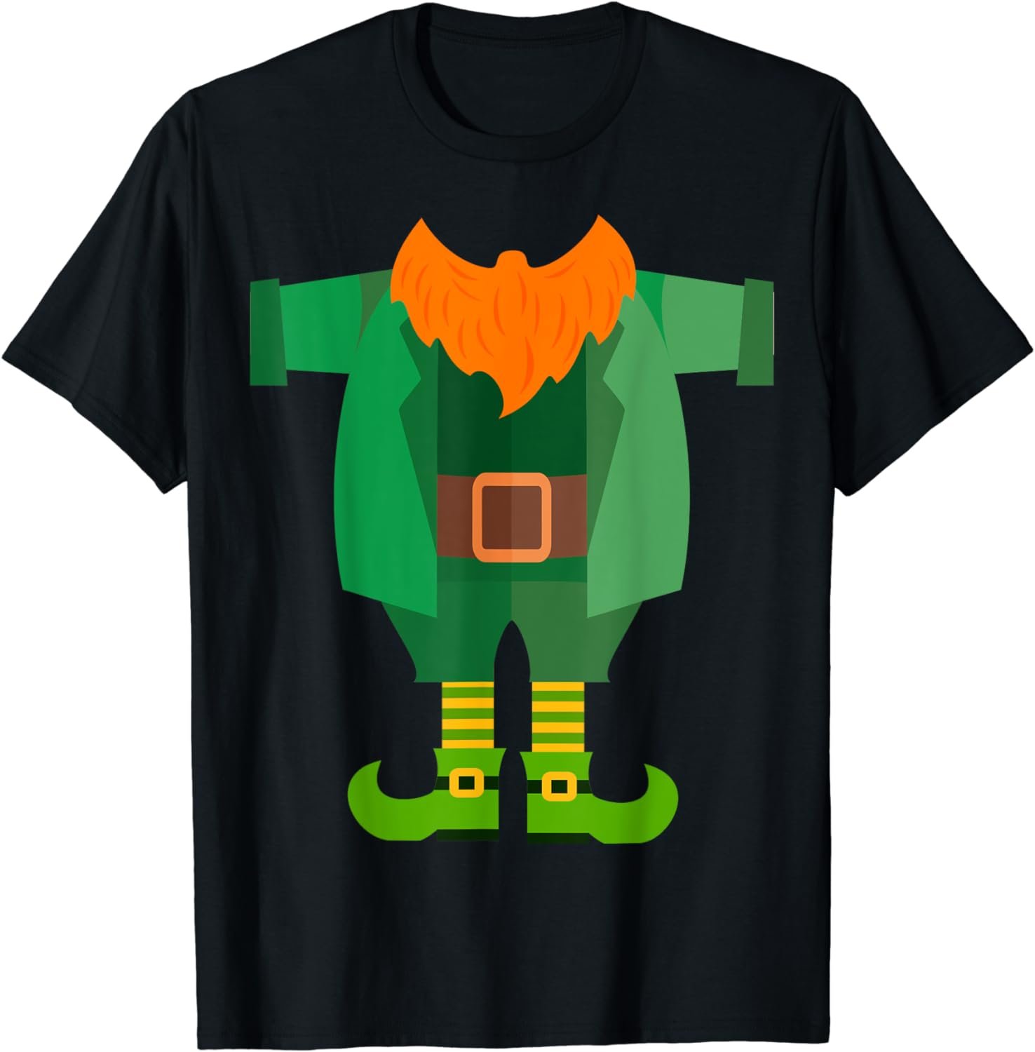 Saint Patrick Leprechaun Body Costume T-shirt