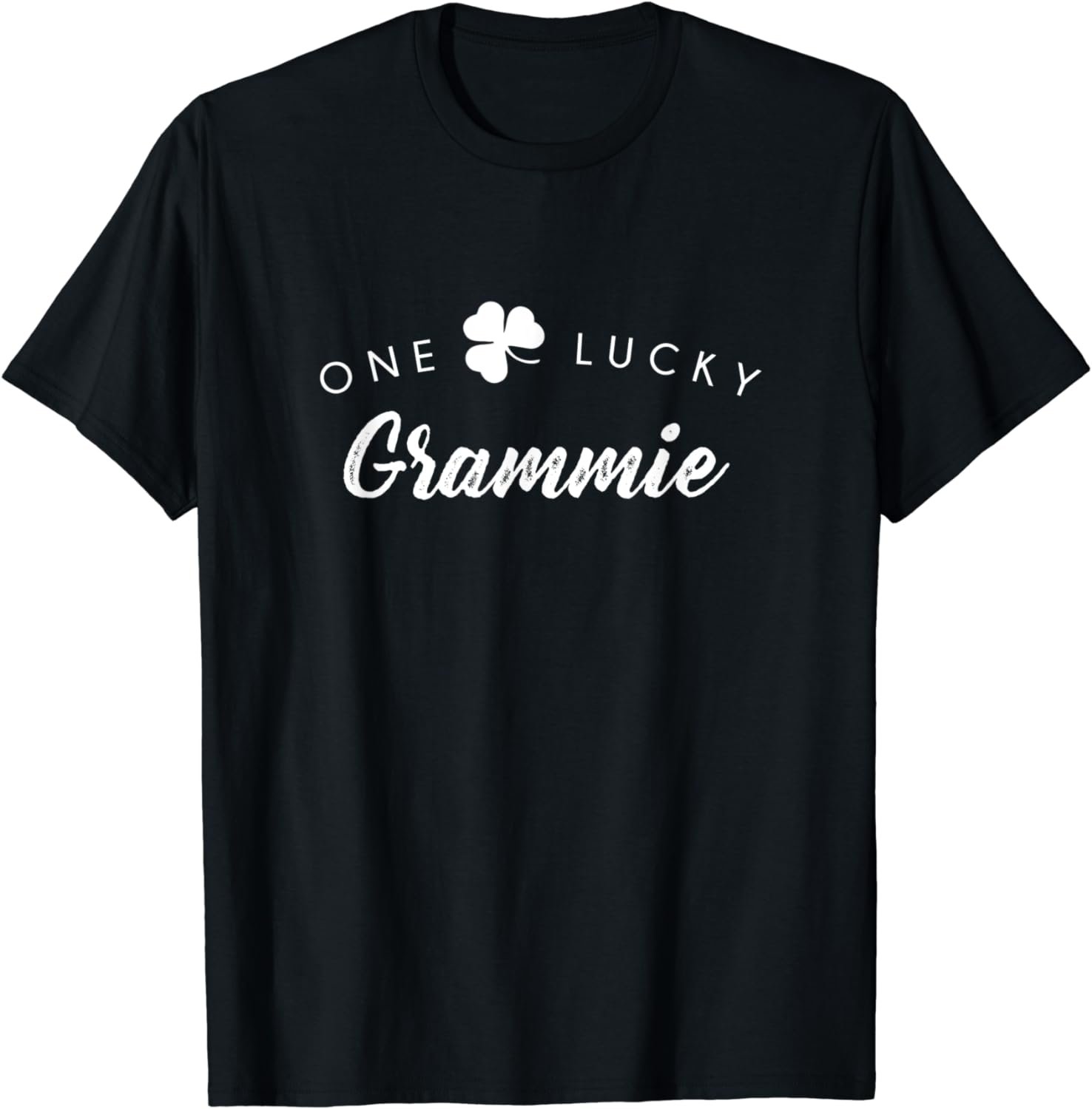 One Lucky Grammie Shirt, Cute St. Patrick's Day Shamrock Gif