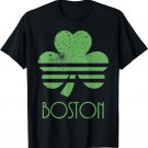 Boston Massachusetts Pride Clover St Patrick's Day Party T-Shirt