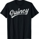 Retro Vintage Quincy Massachusetts Gift Souvenir T-Shirt