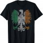 Ireland Polish Eagle Flag Irish Polska Poland St Patricks T-Shirt