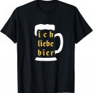 Ich Liebe Bier I Love Beer St Patricks Day For Germans Shirt