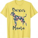 Boxer-Mama Shirt Women Dog Mom Funny Mother Day Lover Gift T-Shirt