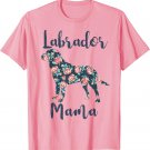 Labrador-Retriever Shirt Women Lab Mom Dog Mama Mothers Day T-Shirt