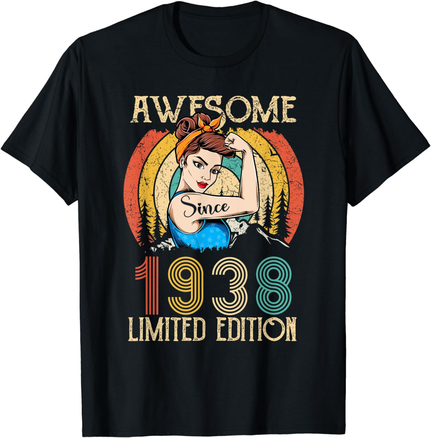 Mother's Day 85th birthday Gift ideas for women Best of 1938 T-Shirt