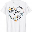 Best Ma Ever Heart Flower Blessed Grandma Mother's Day T-Shirt