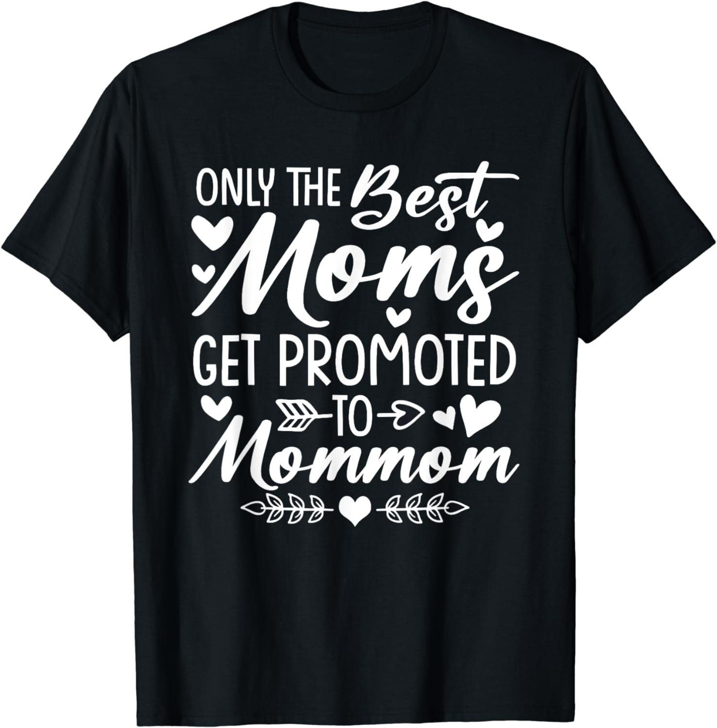 The Best Moms Get Promoted to Mommom Shirt Mother's Day T-Shirt