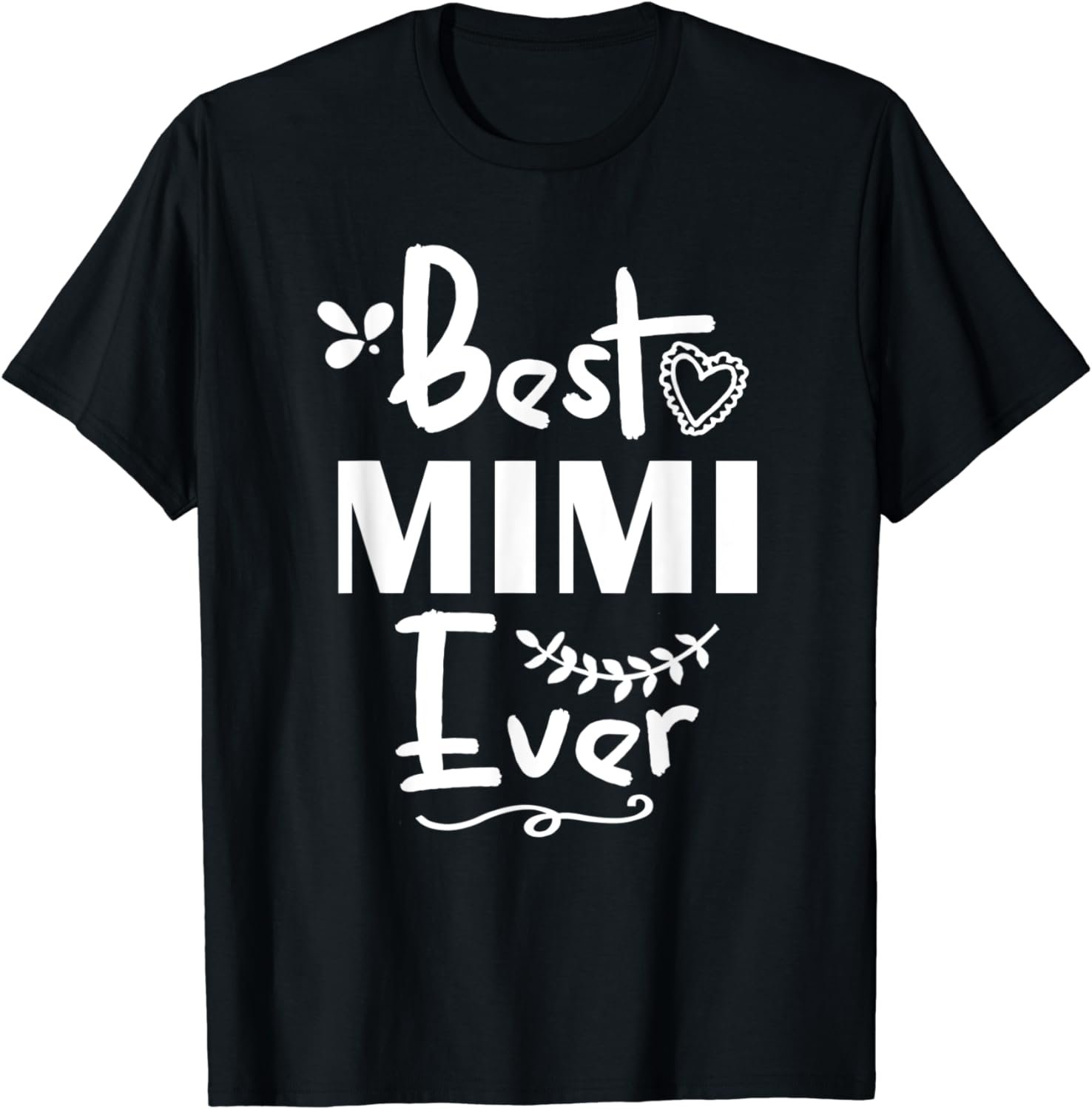 Best Mimi Ever Mothers Day Christmas Tshirt for Grandma