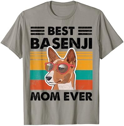 Best Basenji Mom Ever Dog Sunglasses Mother's Day T-Shirt