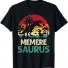 mb Vintage Memere Saurus Funny Dino Father's Day Mother's Da T-Shirt