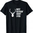 Best Buckin' Aunt Ever Deer Hunter T-Shirt