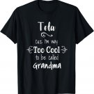 Teta Cool To Be Called Grandma Arabic Syrian Grandmother T-Shirt