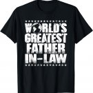 World's Greatest Father in Law T Shirt -Best Ever Award Tee