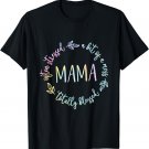 Cool Mama Often Stressed A Bit of A Mess But Totally Blessed T-Shirt