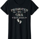 Womens Promoted To Gma 2024 First Time New Gma Pregnancy T-Shirt