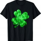 Irish Shamrock Tie Dye Happy St Patrick's Day Go Lucky Tee T-Shirt