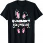 Funny Pharmacy Technician Bunny Pharmacist Happy Easter Day T-Shirt
