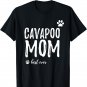 Cavapoo Mom Best Ever T-Shirt Funny Cavapoo Dog Gift Shirt T-Shirt
