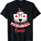 Canadian Flag 1st of July The Pickleball Beaver Canada Day T-Shirt