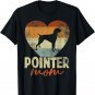 Vintage Pointer Mom Dog Lover Mother's Day Gift T-Shirt