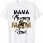 Ma Mama Mom Bruh Leopard Funny Mothers Day Women Mom T-Shirt