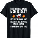Barrel Racing Mom Funny Barrel Racing Mother T-Shirt