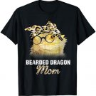 Mother's day Leopard Plaid Gift Bearded Dragon Mom T-Shirt