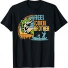 Reel Cool Brother Vintage Fathers Day Fishing Fish Lovers T-Shirt