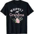 Whippet Grandma Dog Gifts Womens Cute Dog Lover Christmas T-Shirt