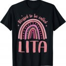 Lita T-Shirts for Grandma Women Mother's Day Blessed Lita T-Shirt