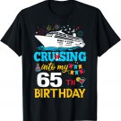 Cruising Into My 65 Year Old Birthday Party 65th B-Day T-Shirt