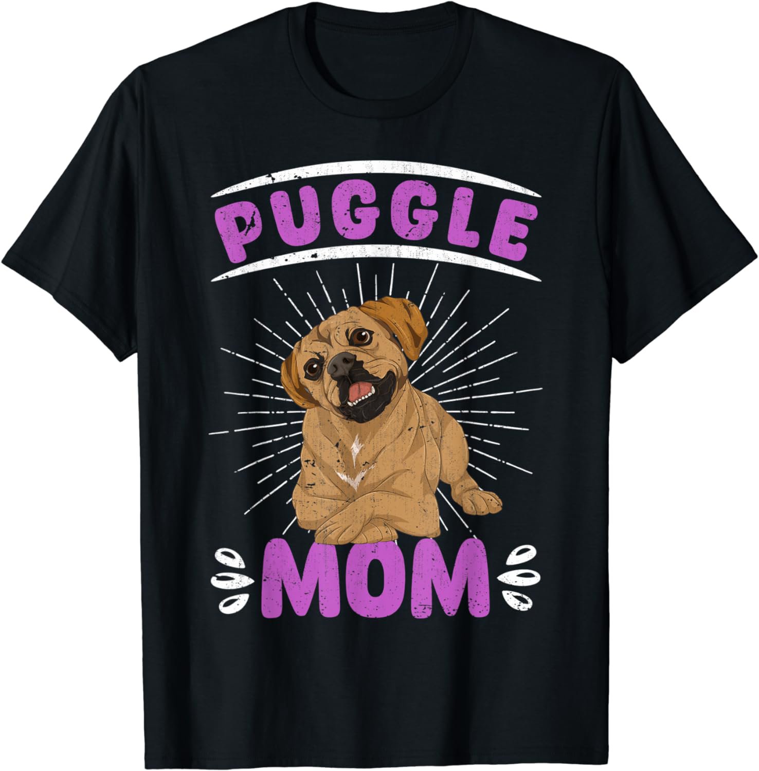 Dog Lover Puggle Mom Dog Owner Mothers Day Pet Owner Puggle T-Shirt