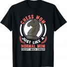 Chess Mom Chess Piece Mother's Day Chess Player Women T-Shirt
