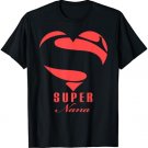 Super Nana Superhero T Shirt Mother Father Day T-Shirt