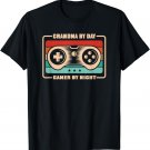 Grandma By Day Gamer By Night Gaming Womens Mothers Day T-Shirt