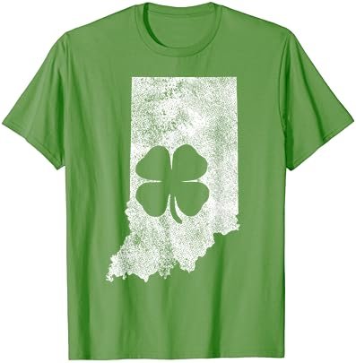 St. Patrick's Day IN Indiana Shamrock Irish Saint Paddy's T-Shirt