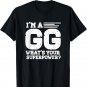Womens I'M A Gg What'S Your Superpower Great Grandma T-Shirt