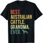 Best Australian Cattle Grandma Ever Dog Lovers Mother's Day T-Shirt