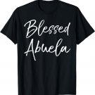 Christian Grandma Gift in Spanish Fun Español Blessed Abuela T-Shirt